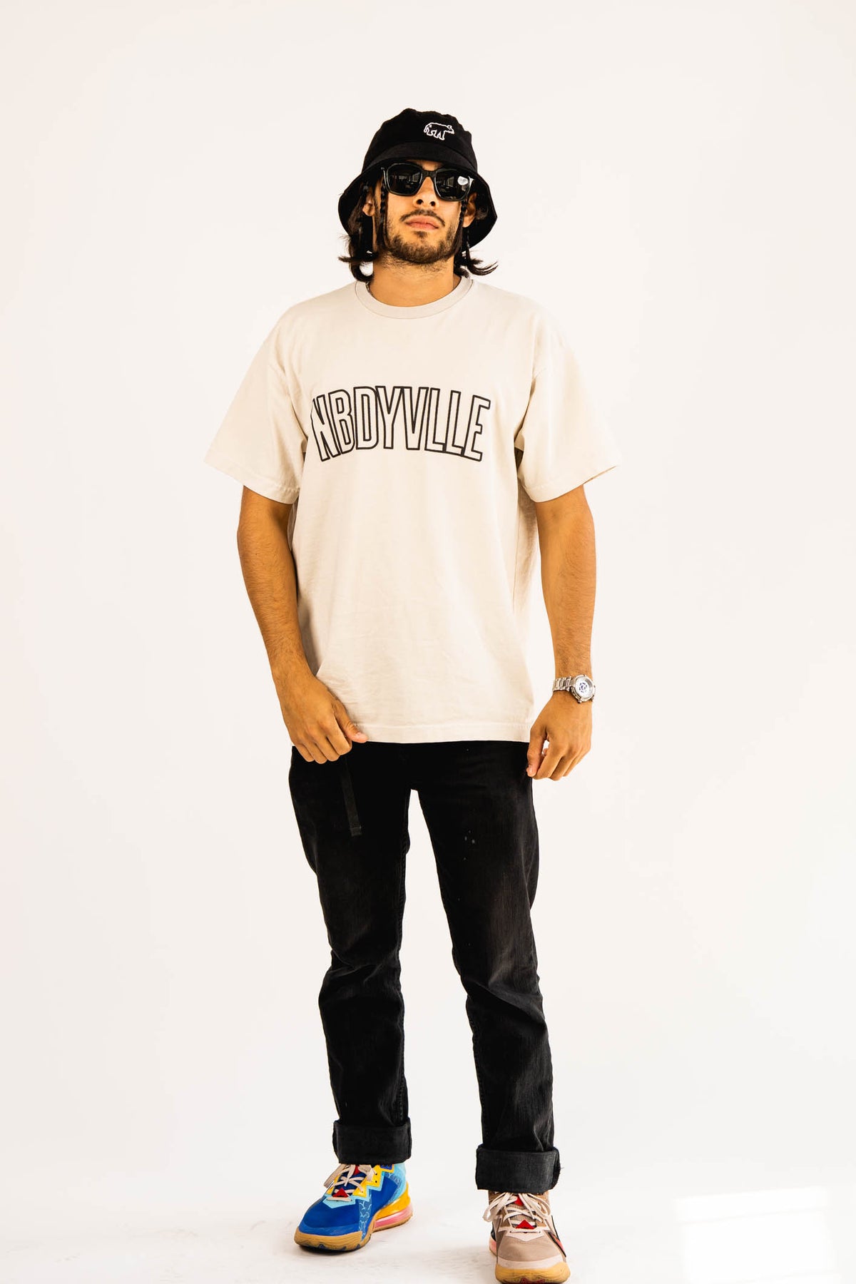 the BODY TEE in BONE