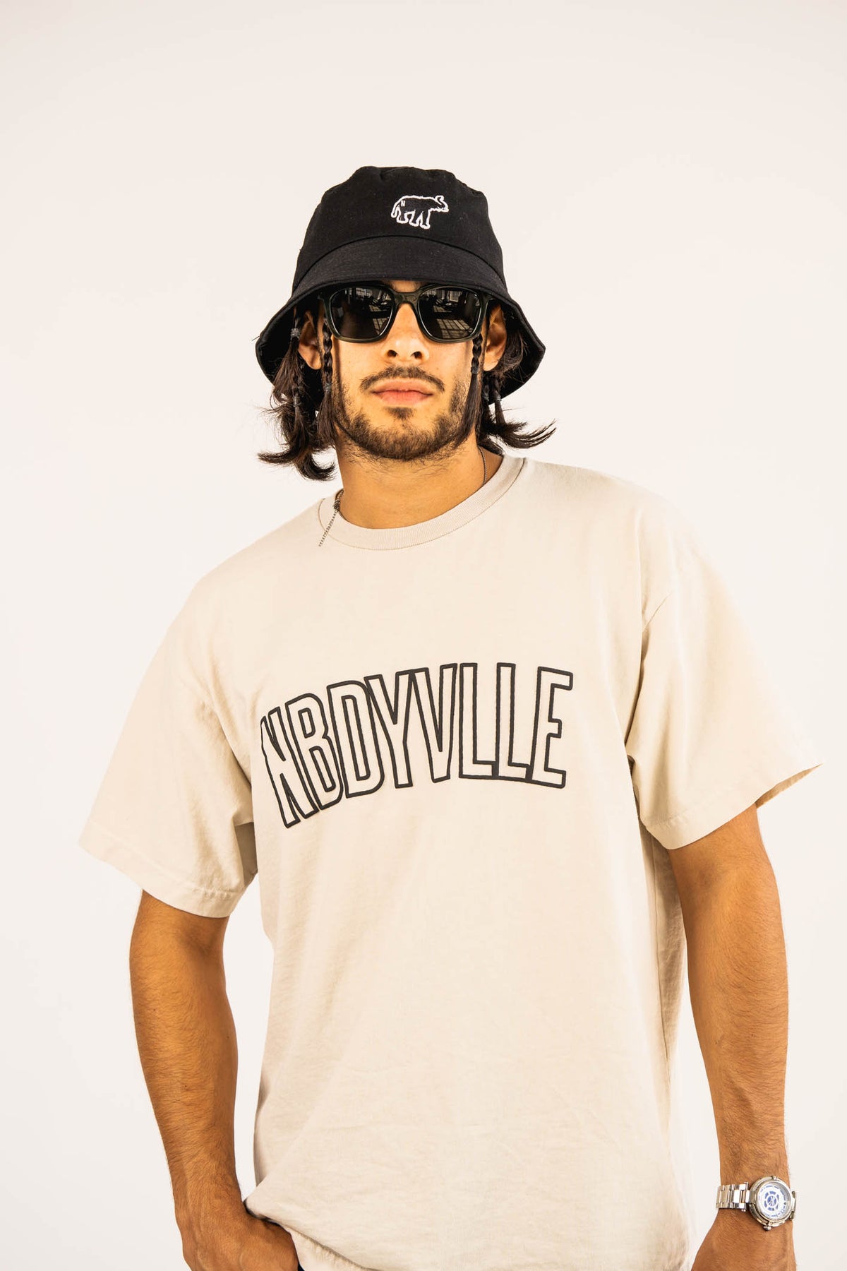 the BODY TEE in BONE